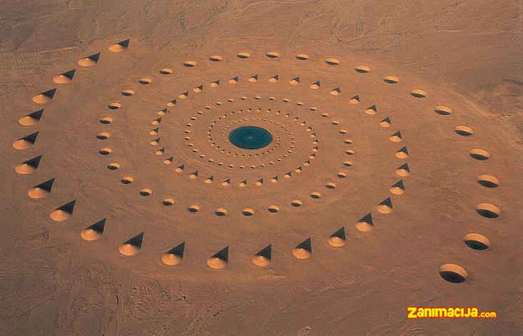 “Pustinjski dah“: Neobična struktura u pustinji