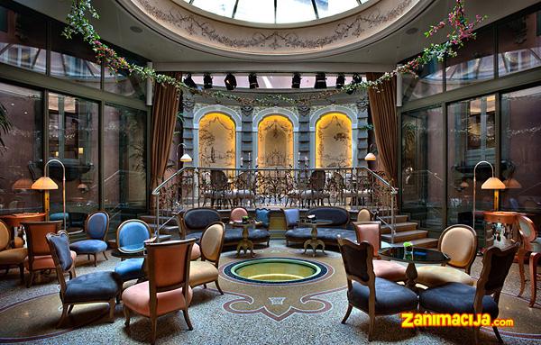 Luksuzna unutrašnjost hotela Chateau Monfort u Milanu
