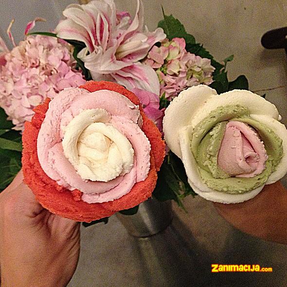 Sladoled ruže
