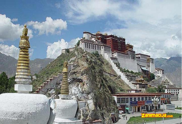 Palata Potala - nekadašnja rezidencija Dalaj Lama