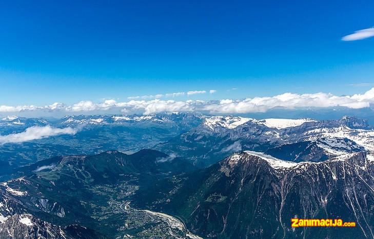 Planinski vrh Egij di Midi , Francuska