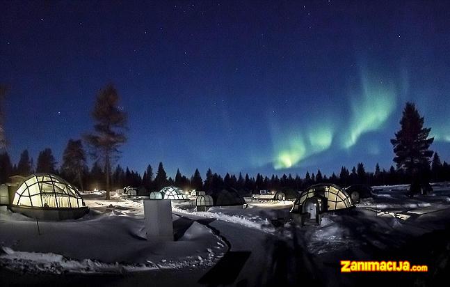 Romantično Iglo selo u Severnoj Finskoj