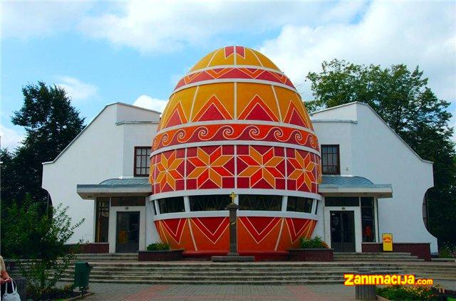 Jedini muzej na svetu u obliku jaja ( Ukrajina )