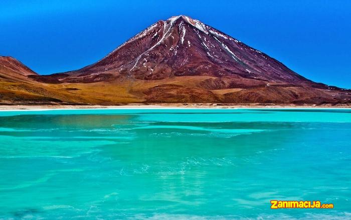 Jezero Laguna Verde, Bolivija