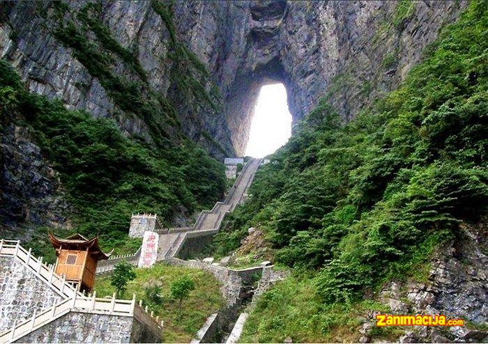 Planina Tianmen Shan (vrata raja), Kina