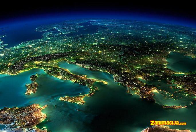 Zemlja noću: zapanjujuće fotografije iz svemira