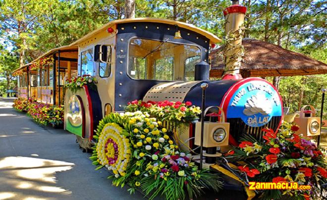 Romantični park  u Dalatu