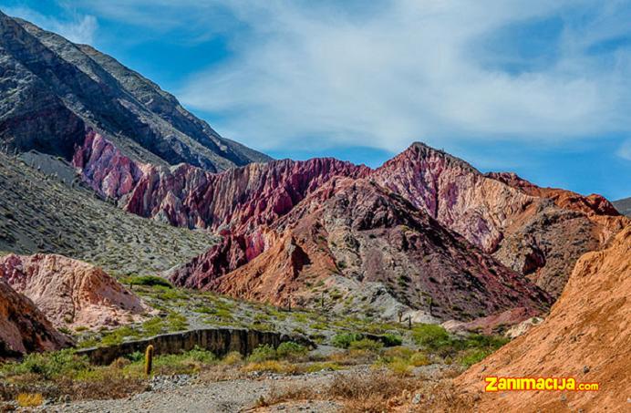 Šarene planine u severnoj Argentini - Quebrada de Humahuaca