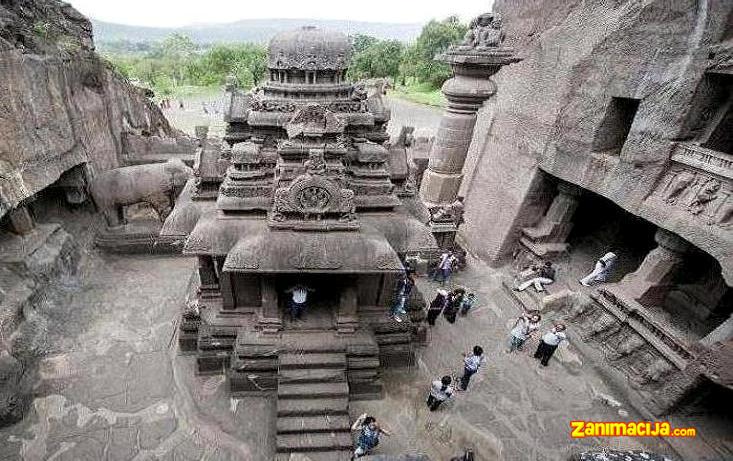 Skrivene tajne drevnog hrama Kailasa i Ellora pećine