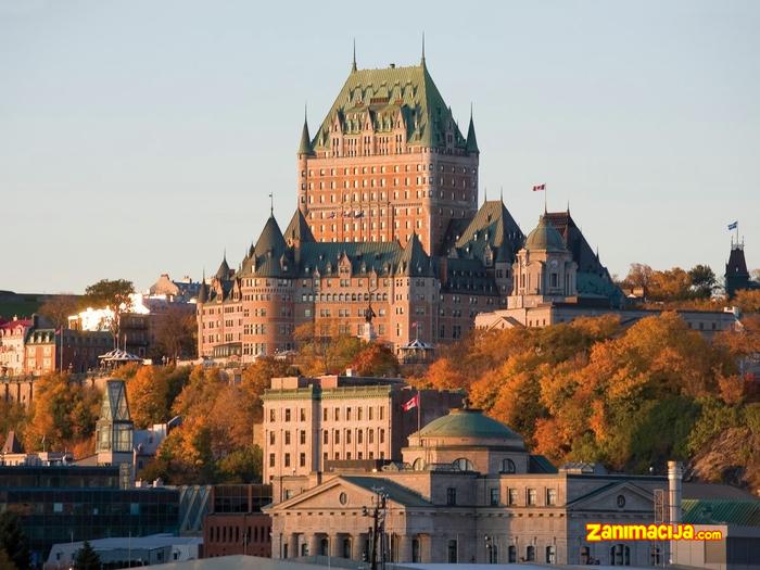 Hotel Chateau Frontenac: najviše fotografisan hotel u svetu