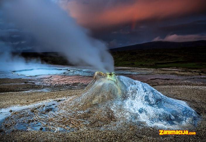 Lepota islandskih gejzira