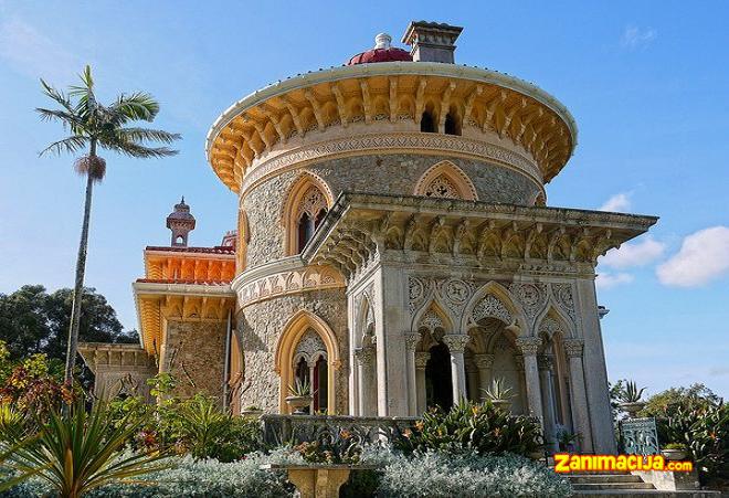 Monserrate palata u Sintra, Portugal