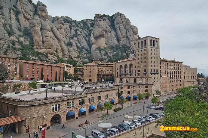 Benediktinski manastir Montserrat u Kataloniji, Španija