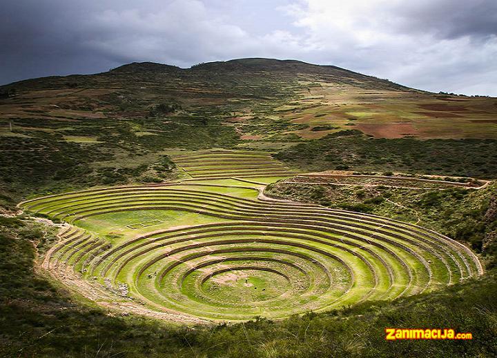 Tajna Inka - terasa Moray