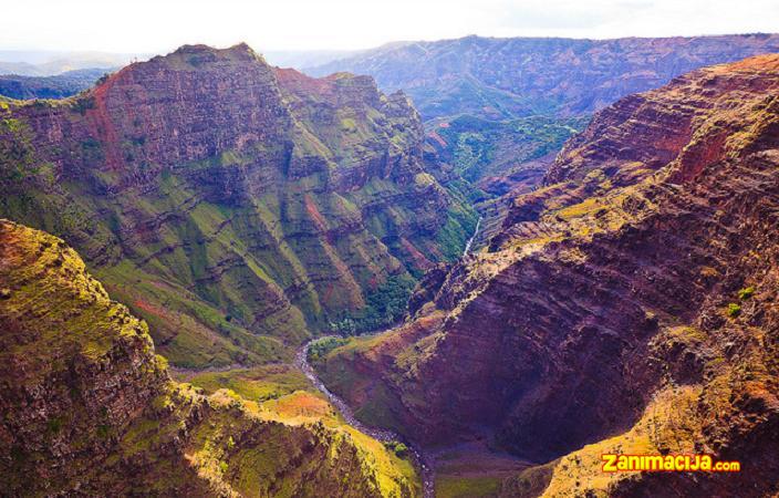 Waimea kanjon na ostrvu Kauai