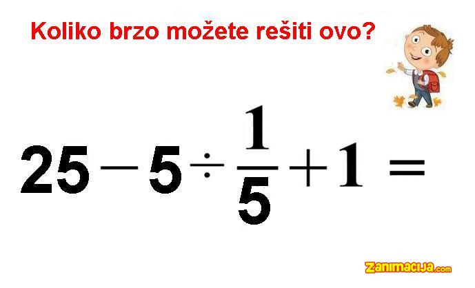 Matematički zadatak – 57.