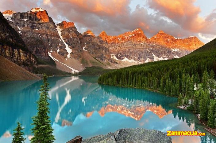 Nacionalni park Banff i ledeno jezero Moraina, Kanada