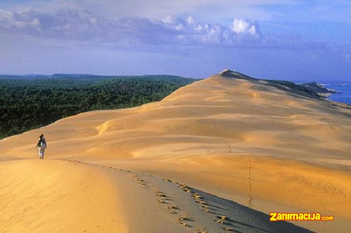 Najveća peščana dina u Evropi - Dune du Pilat