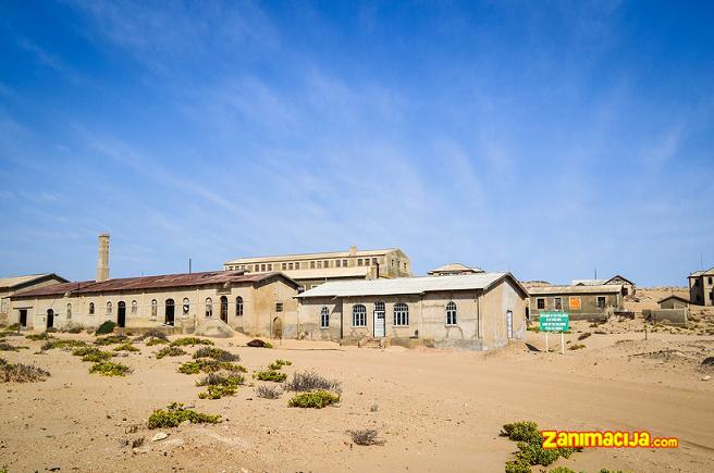 Grad duhova Kolmanskop, Namibija