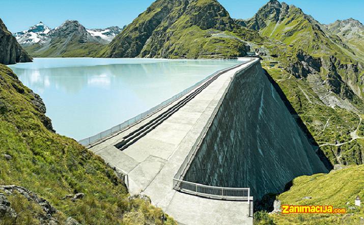 Grande Dixence spektakularna brana u Švajcarskoj
