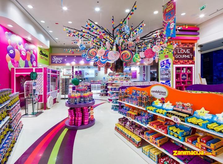 Candylicious – najveća trgovina slatkiša u svetu