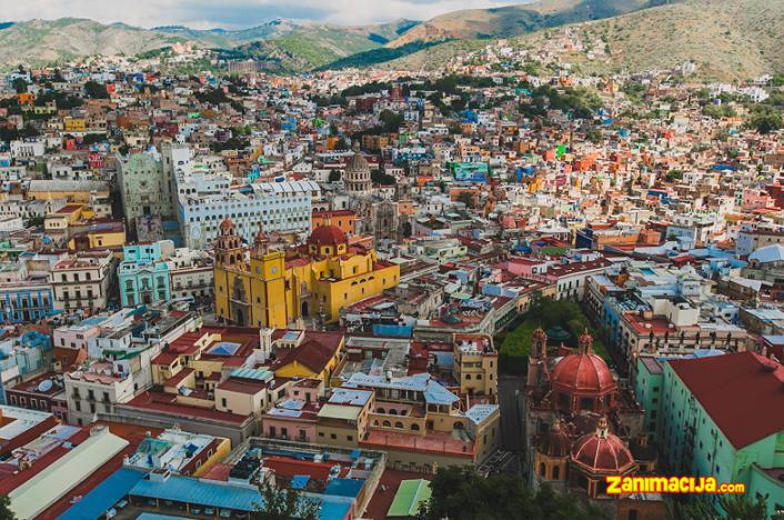 Šareni grad Guanajuato, Meksiko