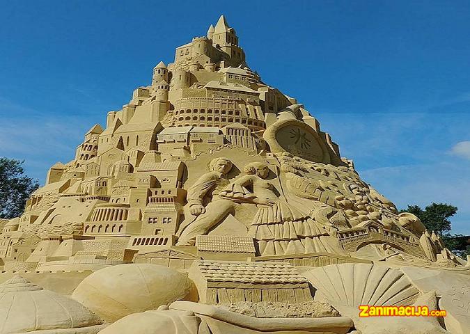 Izgrađen najviši dvorac od peska na svetu