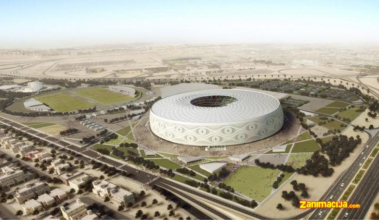Stadion inspirisan arapskom kapom u Katru