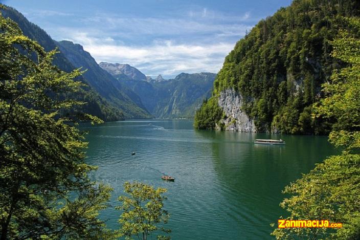 Jezero Königssee jedno od najlepših jezera u Nemačkoj