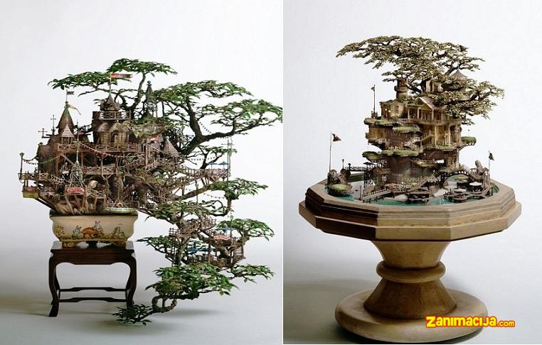 Neverovatne skulpture bonsai stabla