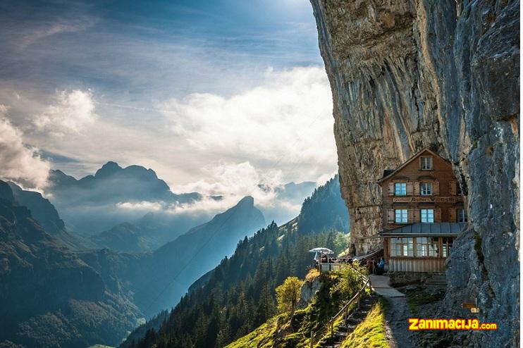 Najpoznatiji hotel u Alpama - Berggasthaus Aescher