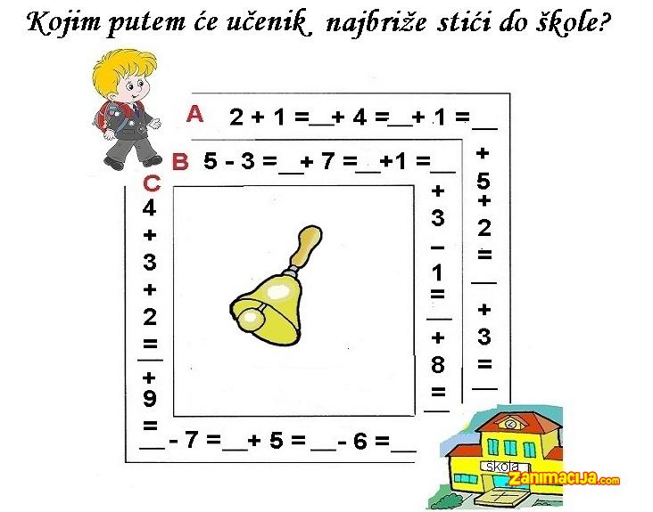 2. Matematički lavirint