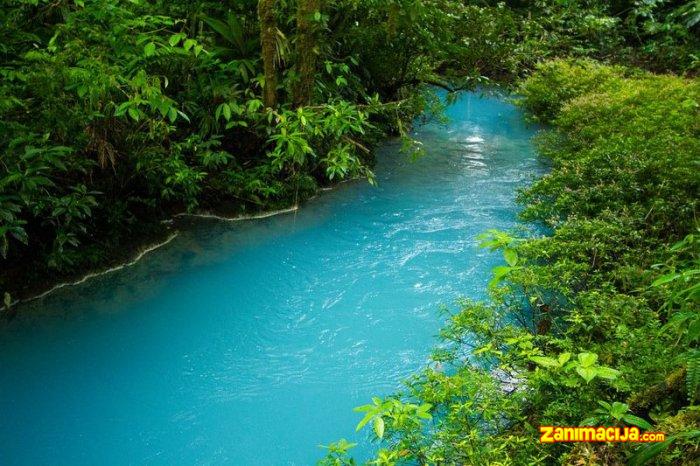 Svetlo plava reka - Rio Celeste, Kostarika